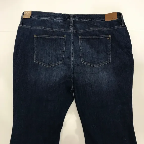 NWT Madewell Petite Plus Size Cali Demi-Boot Jeans in Danny Wash