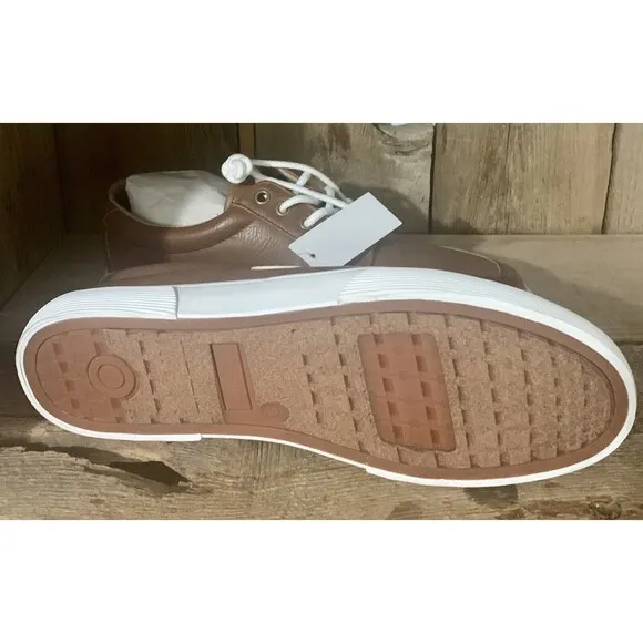 NWT Man Low Top PU Casual Sneakers TF Star Size 9