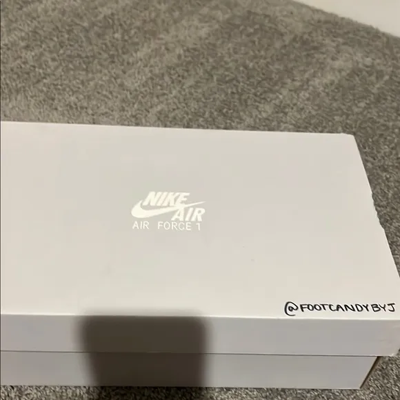 NWT Red Bottom custom Nike Air Force 1 Low top Sneakers