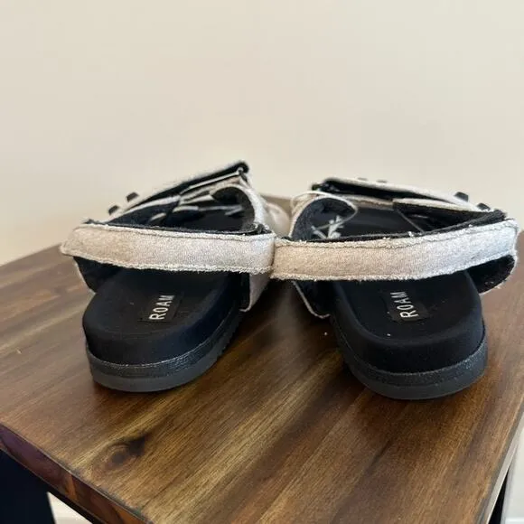 NWT ROAM Touch Strap Jersey Sandals Size 41
