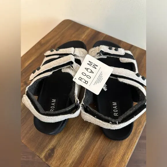 NWT ROAM Touch Strap Jersey Sandals Size 41