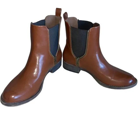 NWT Rocket Dog Camilla Tan Brown Chelsea Ankle Boots