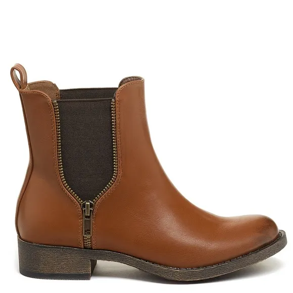 NWT Rocket Dog Camilla Tan Brown Chelsea Ankle Boots