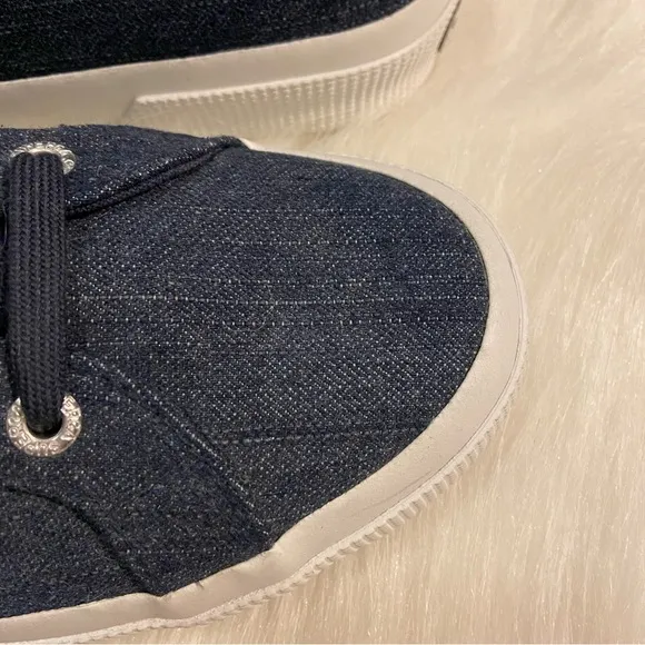 NWT Superga Denim Platform Sneakers
