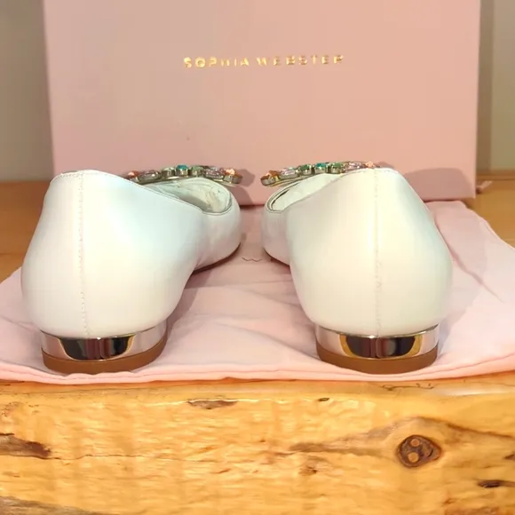 NWT Sz 38 Sophia Webster Margaux flats