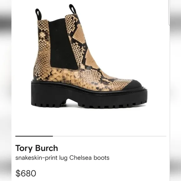 🔥NWT Tory Burch Chelsea Boots, sz 6.5