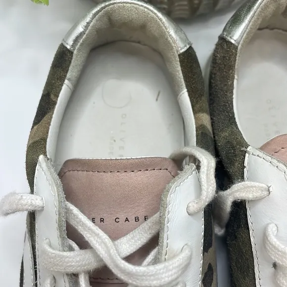 Oliver Cabell Camo Low Top Sneakers size 38 (7)