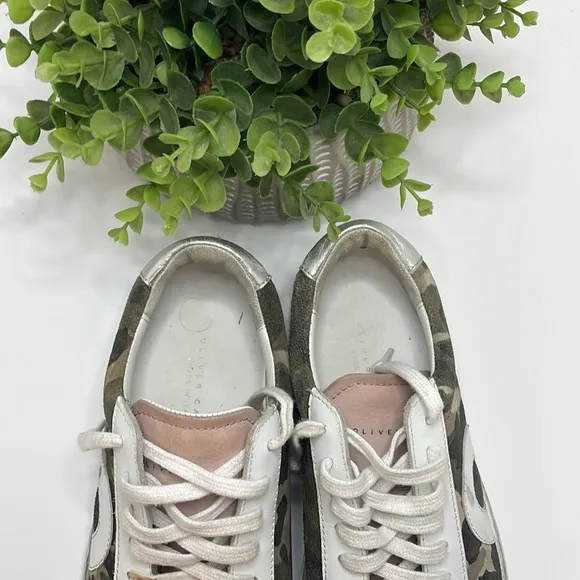 Oliver Cabell Camo Low Top Sneakers size 38 (7)