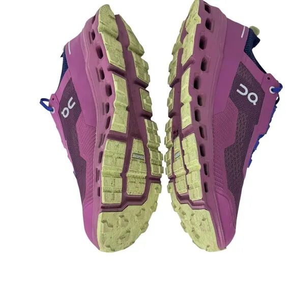 On Cloud Ultra CloudUltra 2 Cherry Hay Running Sneakers Mens 13M Purple Lace Up