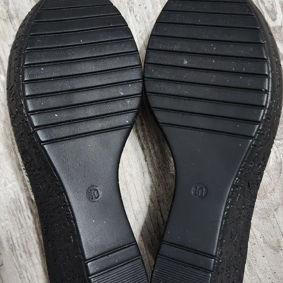 Onex Danica Elastic Wedge Embellished Sandal Slide Women's size 10