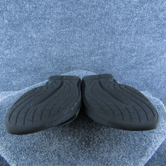 Oofos Men Slide Sandals Gray Synthetic Slip On Size 12‎ Medium