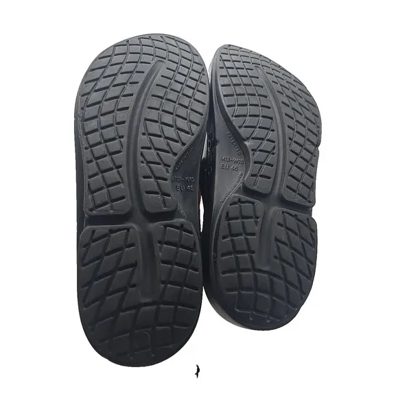 OOFOS OOAHH Comfort Sport Workout Recovery Slip On Slide Sandals Men's Size 13