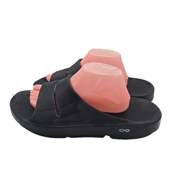 OOFOS OOAHH Comfort Sport Workout Recovery Slip On Slide Sandals Men's Size 13