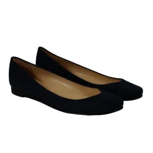 Opening Ceremony Womens Ballet Flats US 8 EU 38 Navy Blue Slip On Round Toe