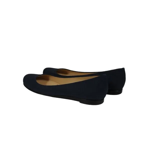 Opening Ceremony Womens Ballet Flats US 8 EU 38 Navy Blue Slip On Round Toe
