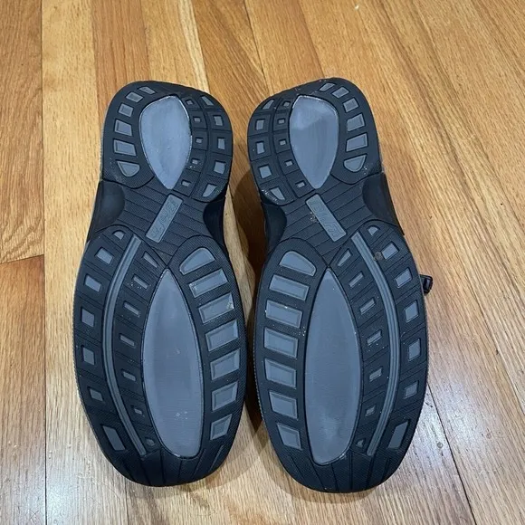 ORTHOFEET Alpine Heel Strap Men’s Leather Fisherman Sandals Shoes Size 9.5 D EUC