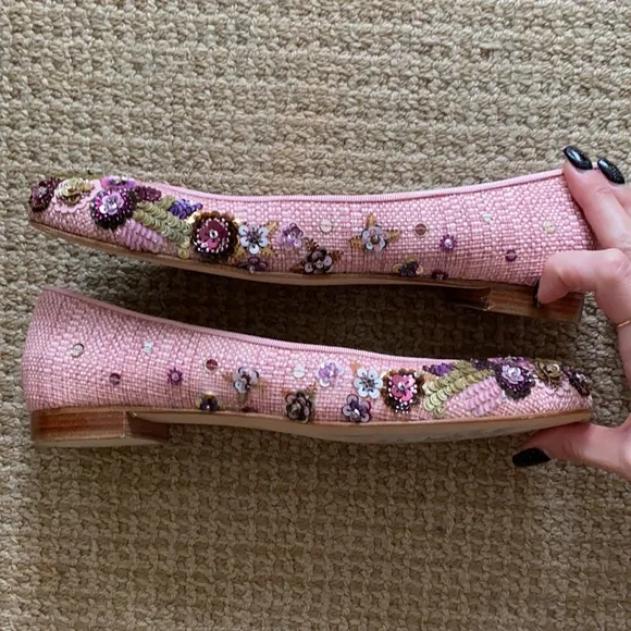 Oscar de la Renta flats