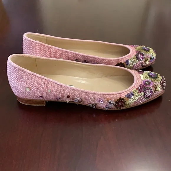 Oscar de la Renta flats