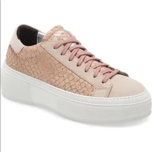 p448 golden goose pink platform sneakers