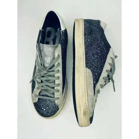 P448 John Glitter Low Top sneakers size 39