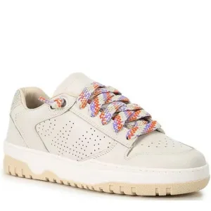 P448 Mason Glitterfine Leather Platform Retro Sneakers