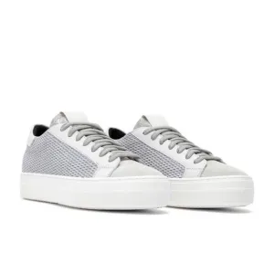 P448 Thea Low Top Sneakers in Stardust Silver Multi size 40 US 9.5 - 10