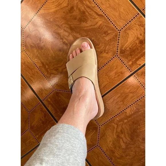 Papillio by Birkenstock Platform Sandals Adjustable Buckle Straps Size 8 narrow