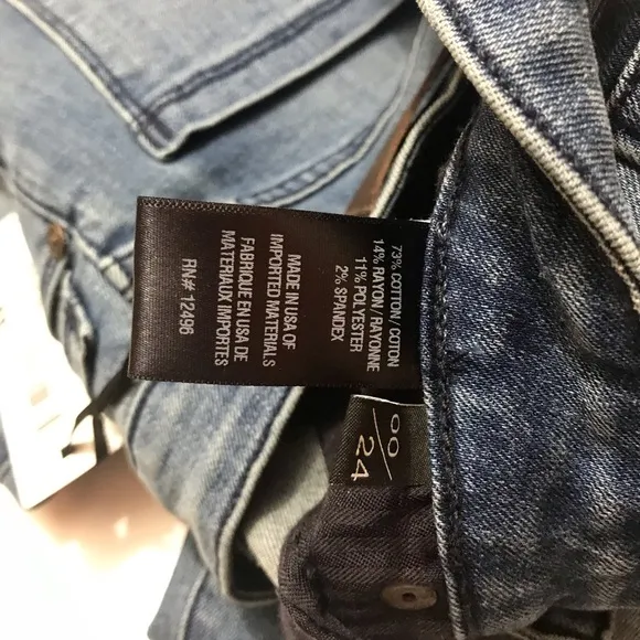 PARKER SMITH courtney straight leg crop jeans 24