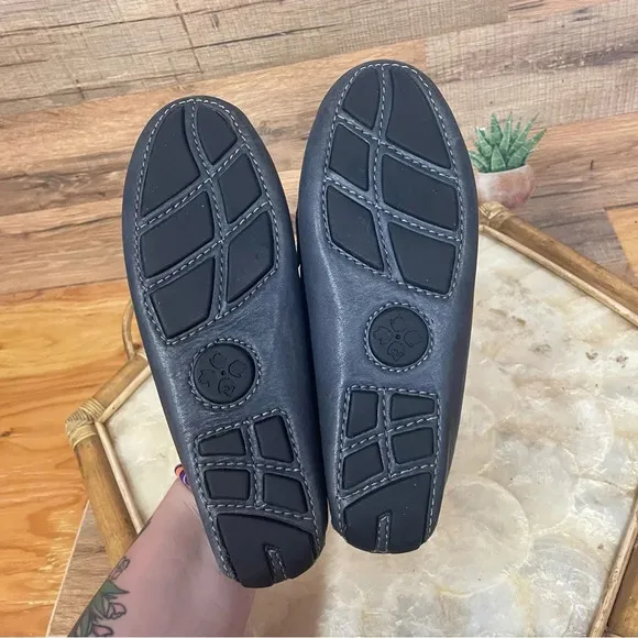 Patricia Nash Blue Tassel Driving Loafers moccasins women’s  Size 6