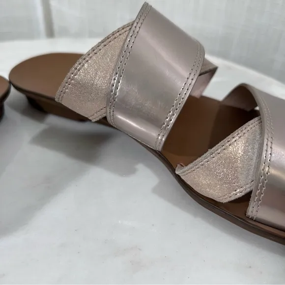Paul Green Venice Cross Strap Slide Sandals Sz US 8.5