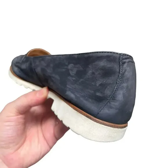 Paul Green Women's Carmela SUPER SOFT Nubuck Leather Penny Loafer Flats