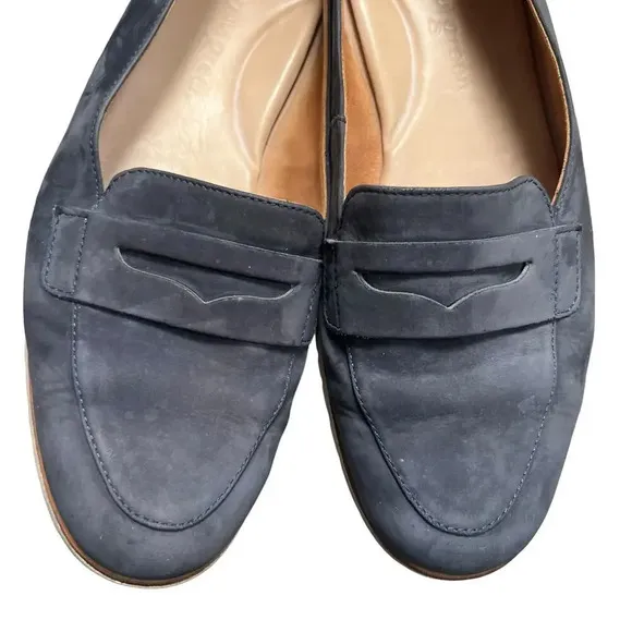 Paul Green Women's Carmela SUPER SOFT Nubuck Leather Penny Loafer Flats