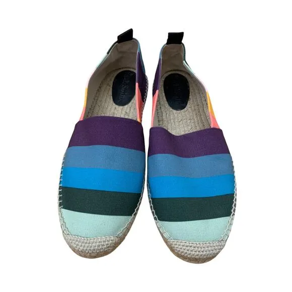 Paul Smith Men's Striped Cloth Espadrilles Loafers 44 US 11