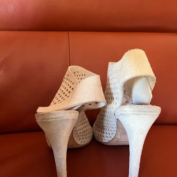 Pedro Garcia Ivory Candela sling back sandals