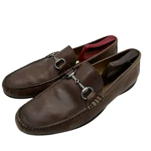 Peter Millar Mens 10.5 Horsebit Loafers Driving Shoes Leather Slip On Casual