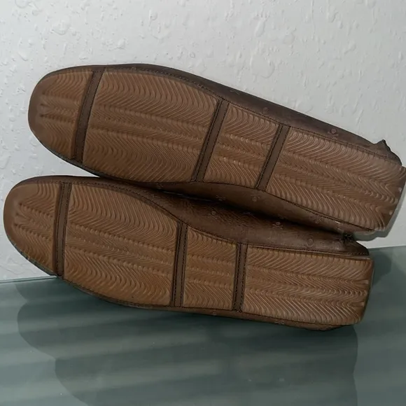 Peter Millar Rare skulls/crossbones leather driving loafers