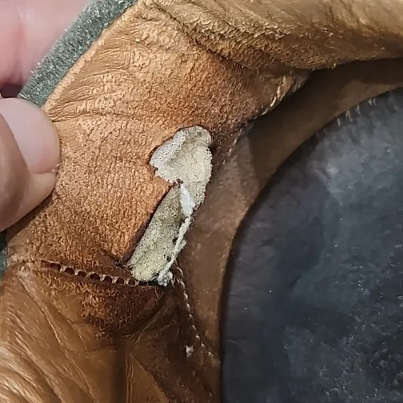 Peter Millar Suede Leather Crown Sneakers Tan &amp; Green Size 10M