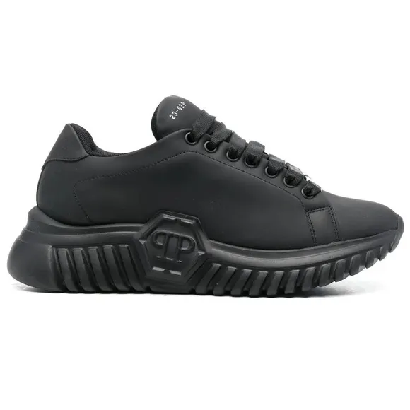 Philipp Plein Supersonic Low-Top Sneakers Black Sz 46 - NWT