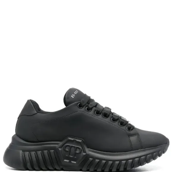 Philipp Plein Supersonic Low-Top Sneakers Black Sz 46 - NWT