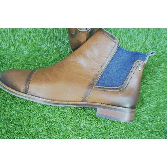 Pikolinos Chelsea Brown Leather Boots - Women's Size EU 41 (US 10.5)