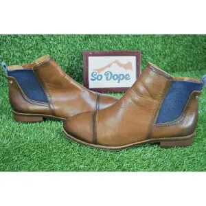 Pikolinos Chelsea Brown Leather Boots - Women's Size EU 41 (US 10.5)