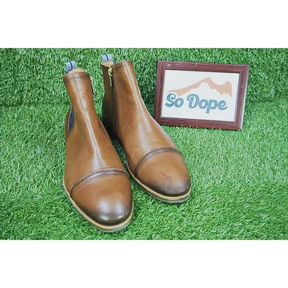Pikolinos Chelsea Brown Leather Boots - Women's Size EU 41 (US 10.5)