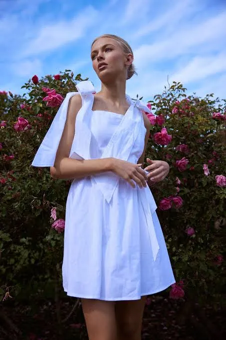 Pippa Mini Dress - White