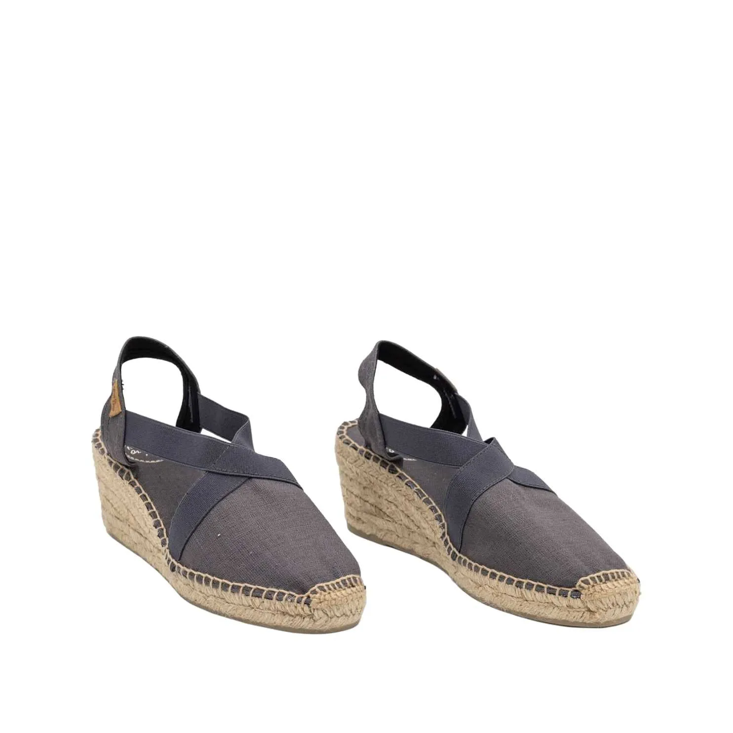 Plain Linen Wedge Espadrille for Women - Ter