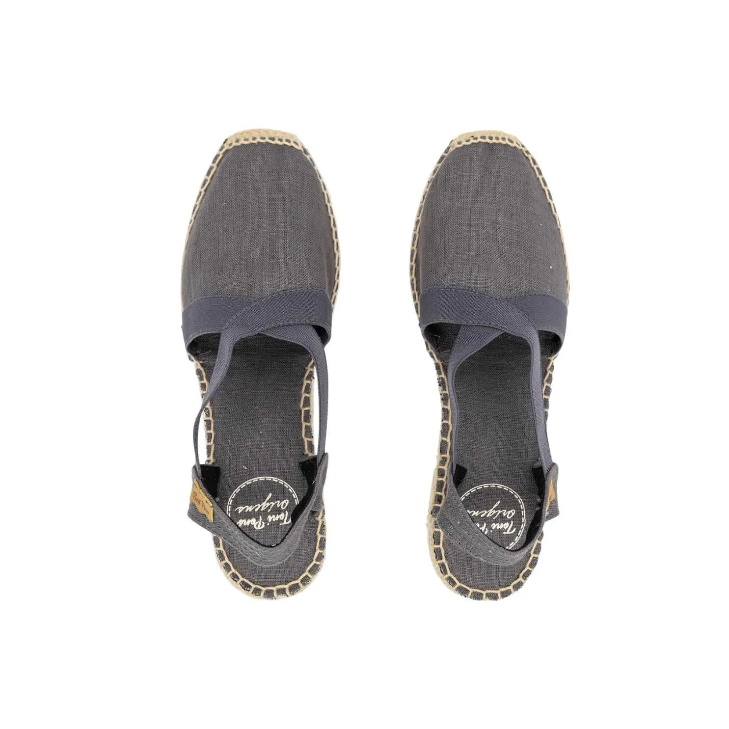 Plain Linen Wedge Espadrille for Women - Ter