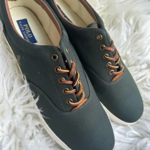 Polo by Ralph Lauren Dark Green Canvas Sneakers