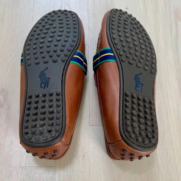 Polo Ralph Lauren Leather Driving Loafers - Men's Size 10.5 M