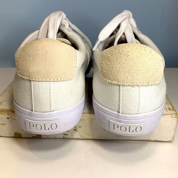 Polo Ralph Lauren Low Top Sayer Sneakers in Canvas NEW!