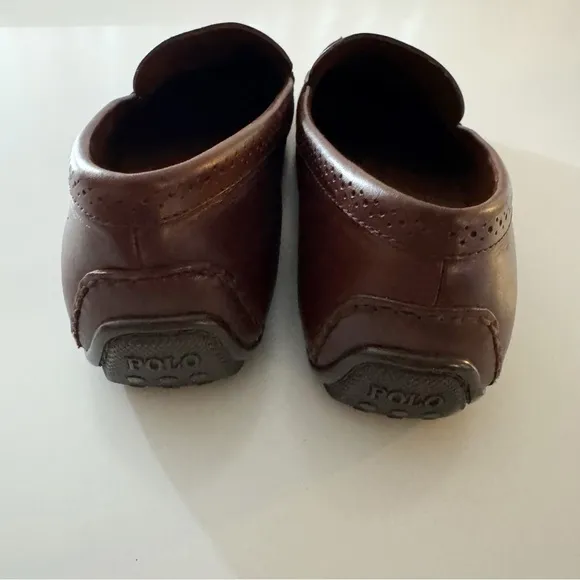 Polo Ralph Lauren Redden Leather Venetian Driver Loafers
