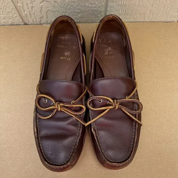 Polo Ralph Lauren Roberts Driving Loafers Shoes Leather Men’s Size 11